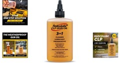 3-In-1 CLP Gun Oil, Lubricates & Preserves All Types of Firearms, Military-Grade