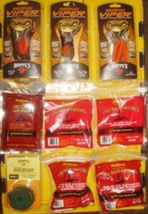 ULTIMATE CLEANING KIT 12 ga 20 ga .22-225 380 9mm 38 357 40 41 44-45 Bore Snake