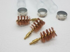 12 GA Shotgun Bore Cleaning Brush Set of 3 Phosphor Bronze Brushes