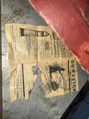 Gunslick Vintage Shotgun Cleaning Kit AS SHOWN Otters Labs Wood Man Cave Item