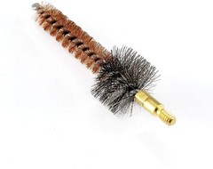 BRONZE Pistol, Rifle and Shotgun Brush AND Cotton MOP Brush 17 TO 54 CALIBER