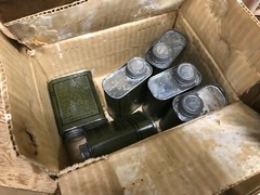 WW2 Rifle Bore Cleaner 6oz Can NOS